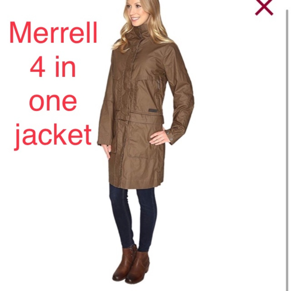 🔥NWT Merrell 4-in-1 women’s insulated jacket